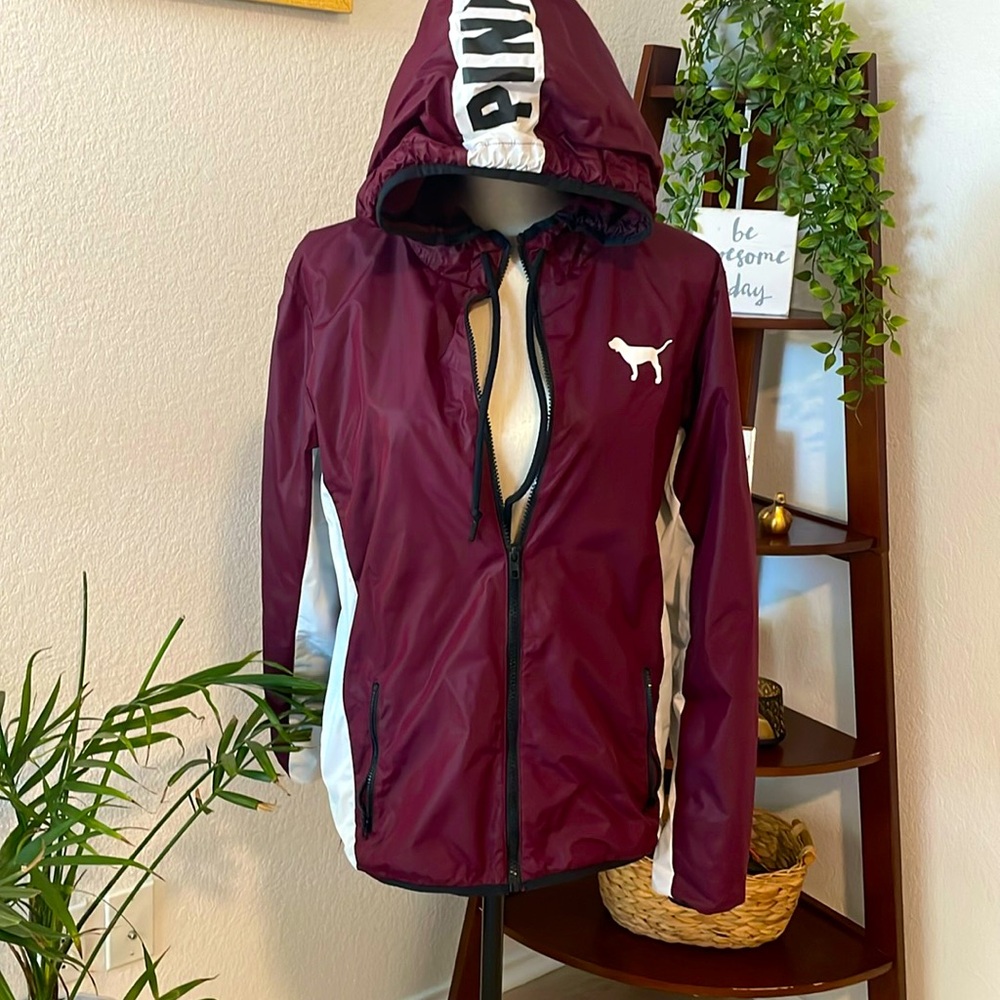 Victoria secret- Dark purple light wind breaker jacket